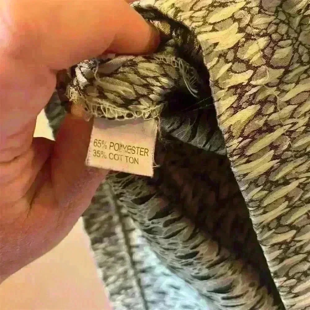 Cat Lady Brand Women's Black Tweed Pencil Skirt M Geometric Knee Length - Picture 6 of 7